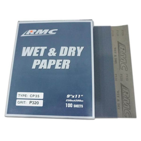 10 tờ giấy nhám nước nhật bản rmc cp35 hạt cát từ 80-2000