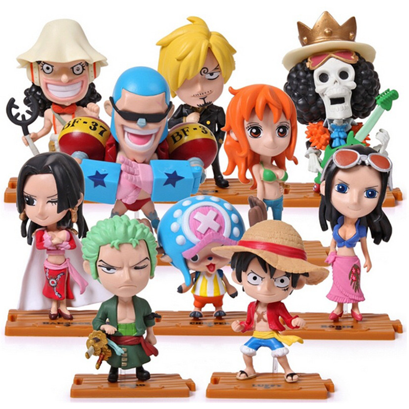 Mô hình đồ chơi  Nami cực dễ thương  One Piece  Bộ Chibi