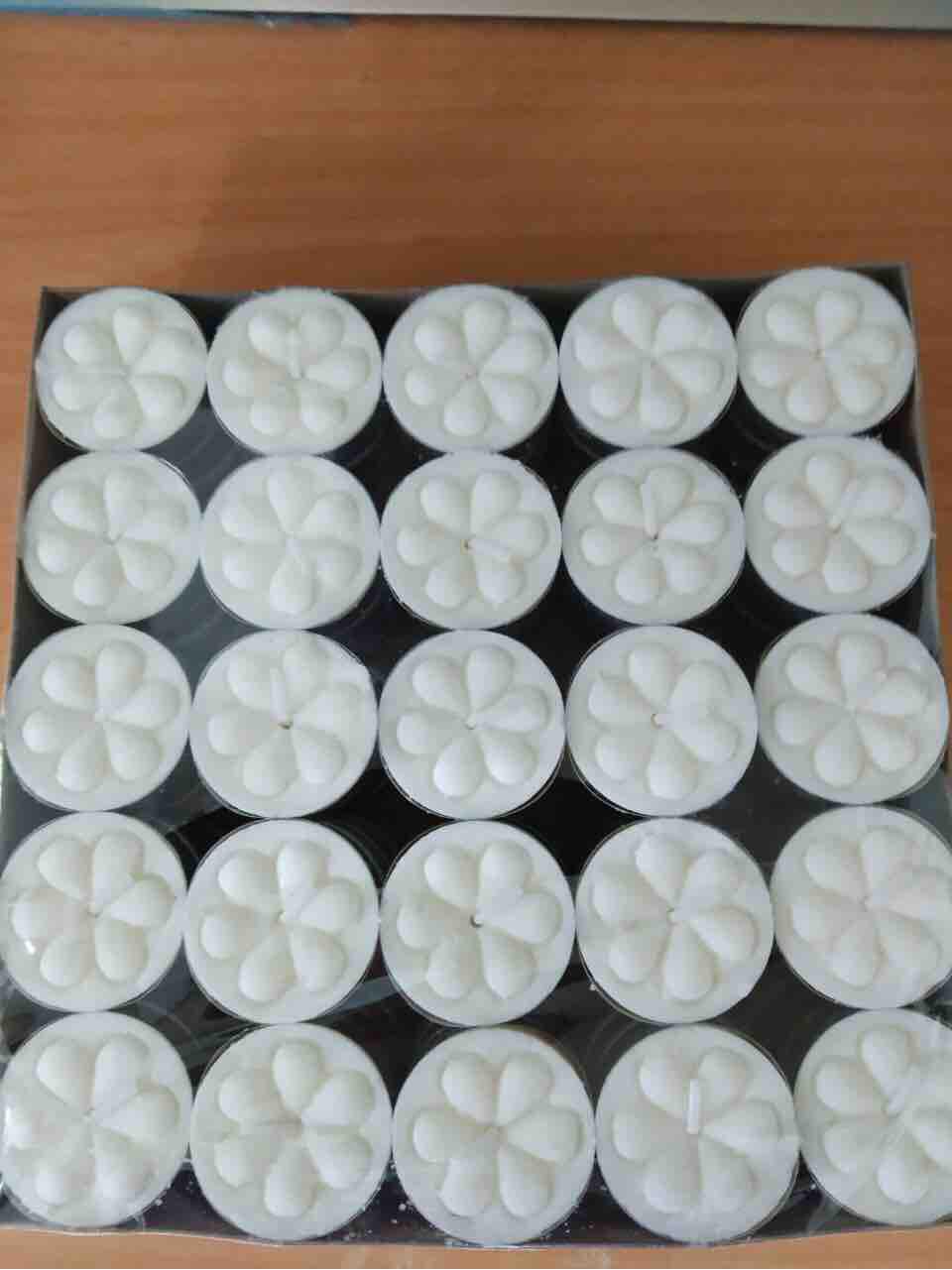 [HCM]Nến tealight hộp 100 cái cháy 2.5h/cái