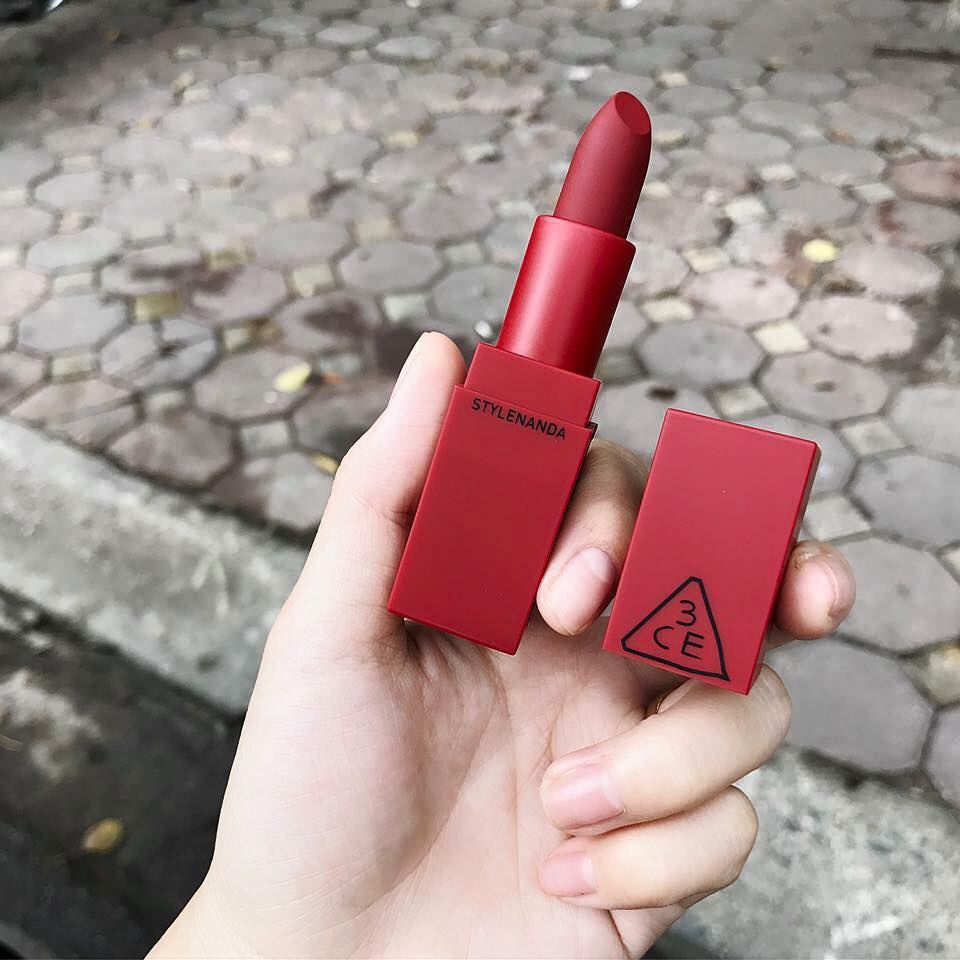 Son 3ce red recipe 212 đỏ thuần