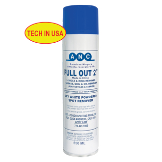Chai xịt tẩy dầu trên vải Pull Out 2 ANC hiệu quả vượt trội Tech In USA dành cho ngành may