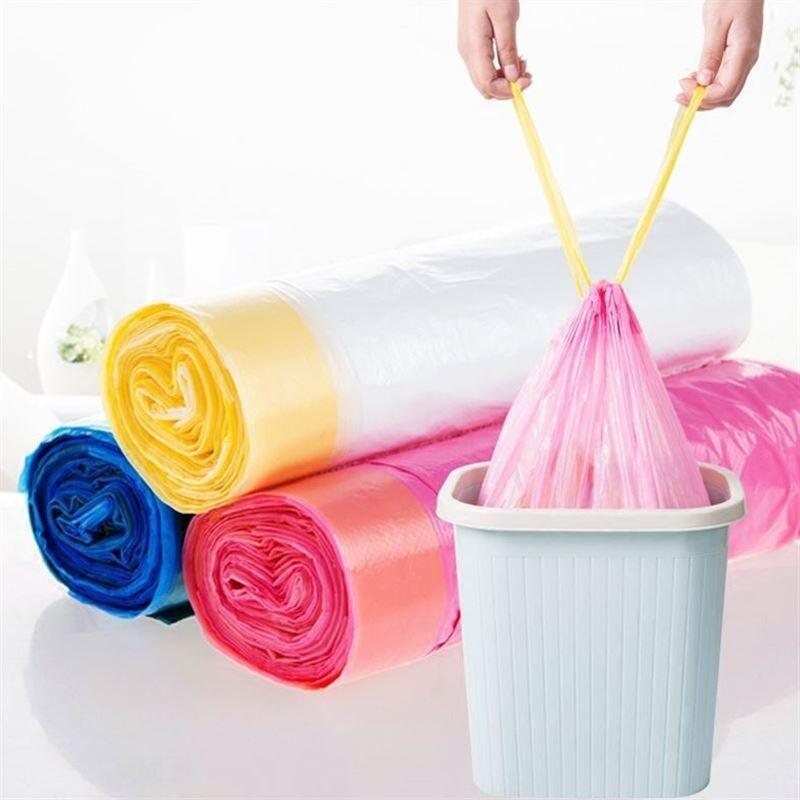 SET 15 túi đựng rác có quai, Set 15 túi đựng rác có quai tiện dụng Biclean