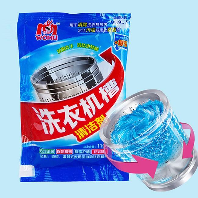 Bột tẩy vệ sinh womu chuyên dùng vệ sinh lồng máy giặt 110g