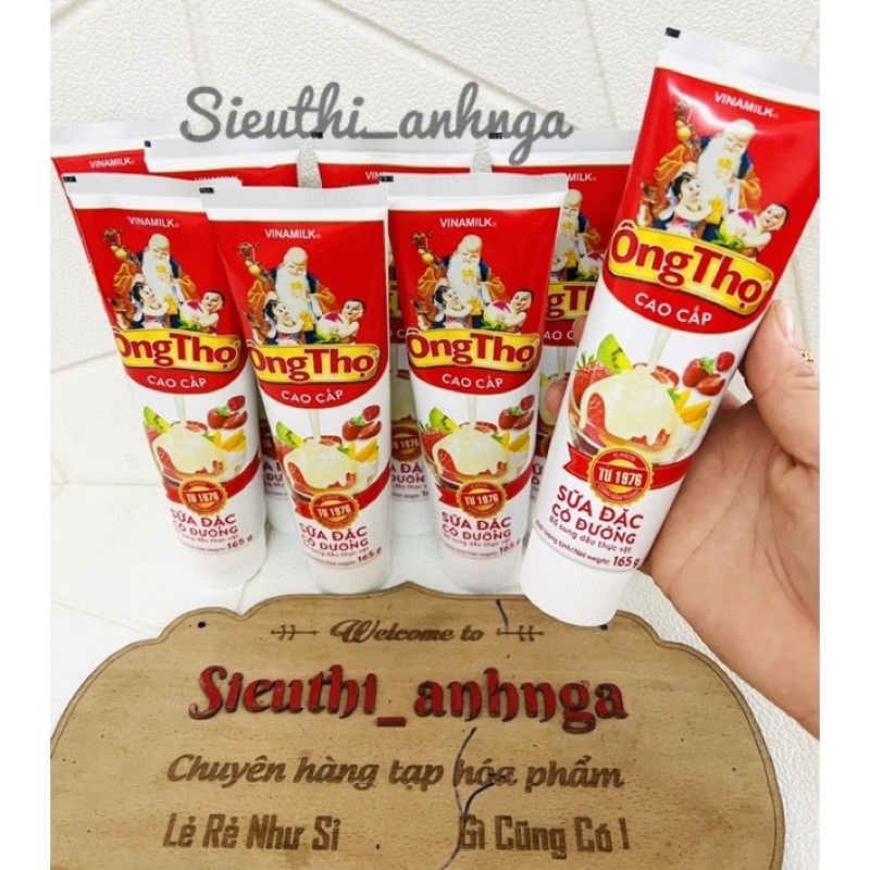 Sữa đặc có đường ông thọ tuýp 165g