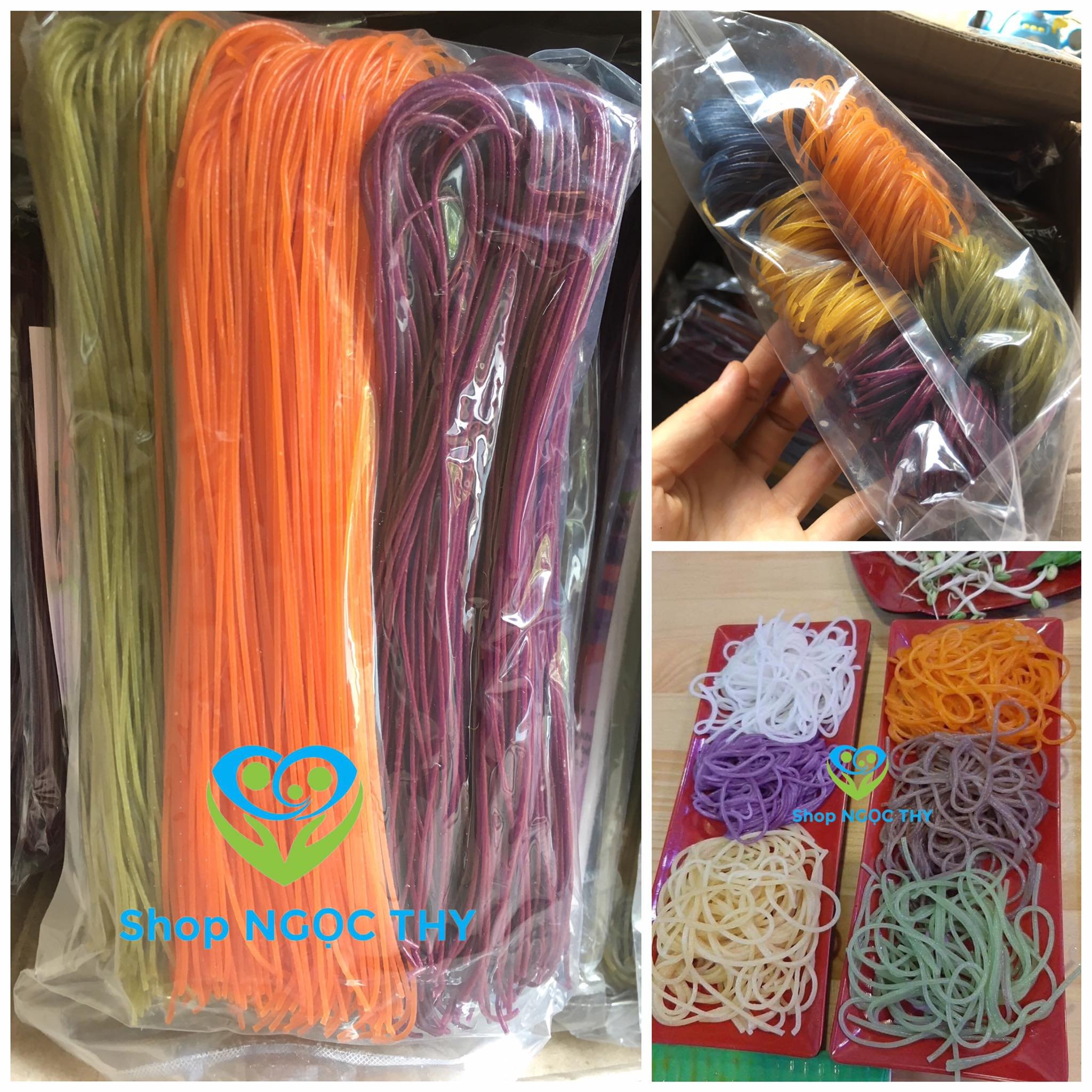 Bún ngũ sắc đặc sản Cao Bằng 500g/1kg (bún tươi eatclean)