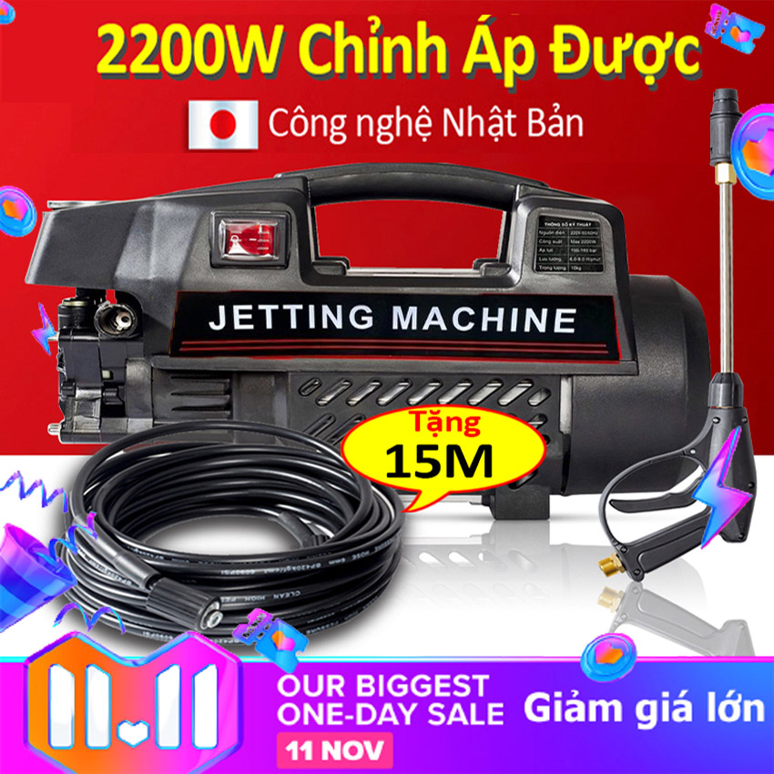 Máy rửa xe áp lực cao, máy rửa xe mini, máy rửa xe gia đình, may rua xe may, xịt rửa máy lạnh hàng chính hãng FUTA S3500 Mô tơ cảm ứng từ, công suất mạnh 3500w Tặng bình bọt tuyết Máy bơm xịt rửa