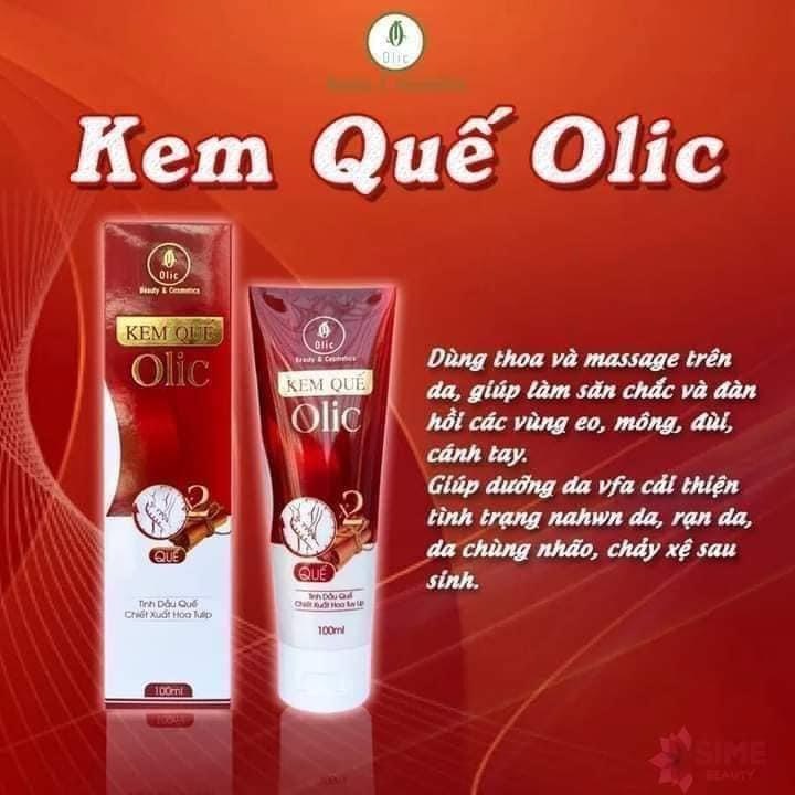 Kem quế olic kem tan mỡ giảm mỡ thừa gel săn chắc 100ml chính hãng