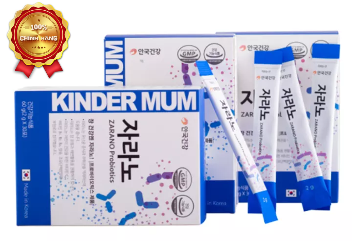 Hỗ trợ cân bằng hệ vi sinh đường ruột, giúp ăn ngon, tiêu hóa tốt, tăng cường hấp thu ở trẻ, bổ sung lợi khuẩn đường ruột - Cốm ZARANO Probiotics nhập khẩu Hàn Quốc - Hộp 30 gói [100% CHÍNH HÃNG]