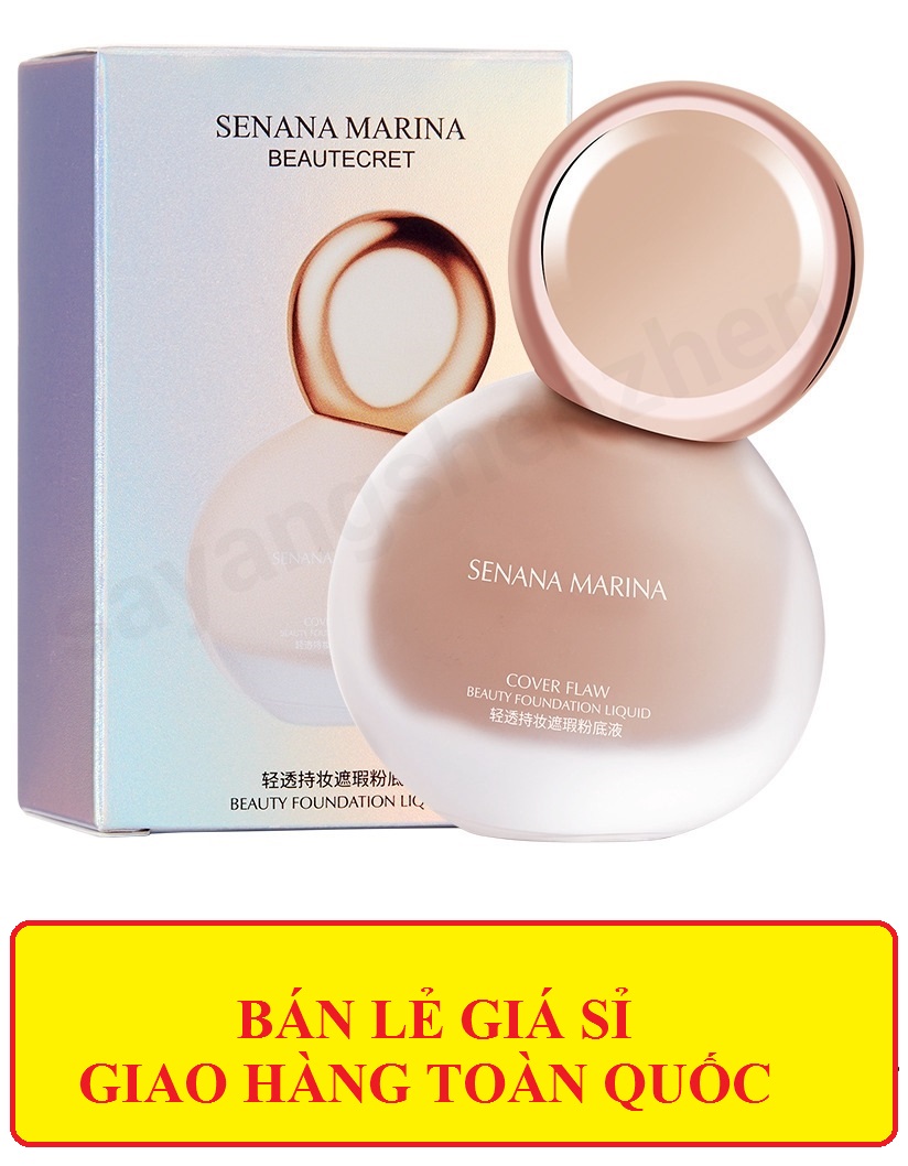 Kem nền che khuyết điểm dưỡng ẩm lâu trôi Macfee Light Flawless Liquid Foundation MLF2