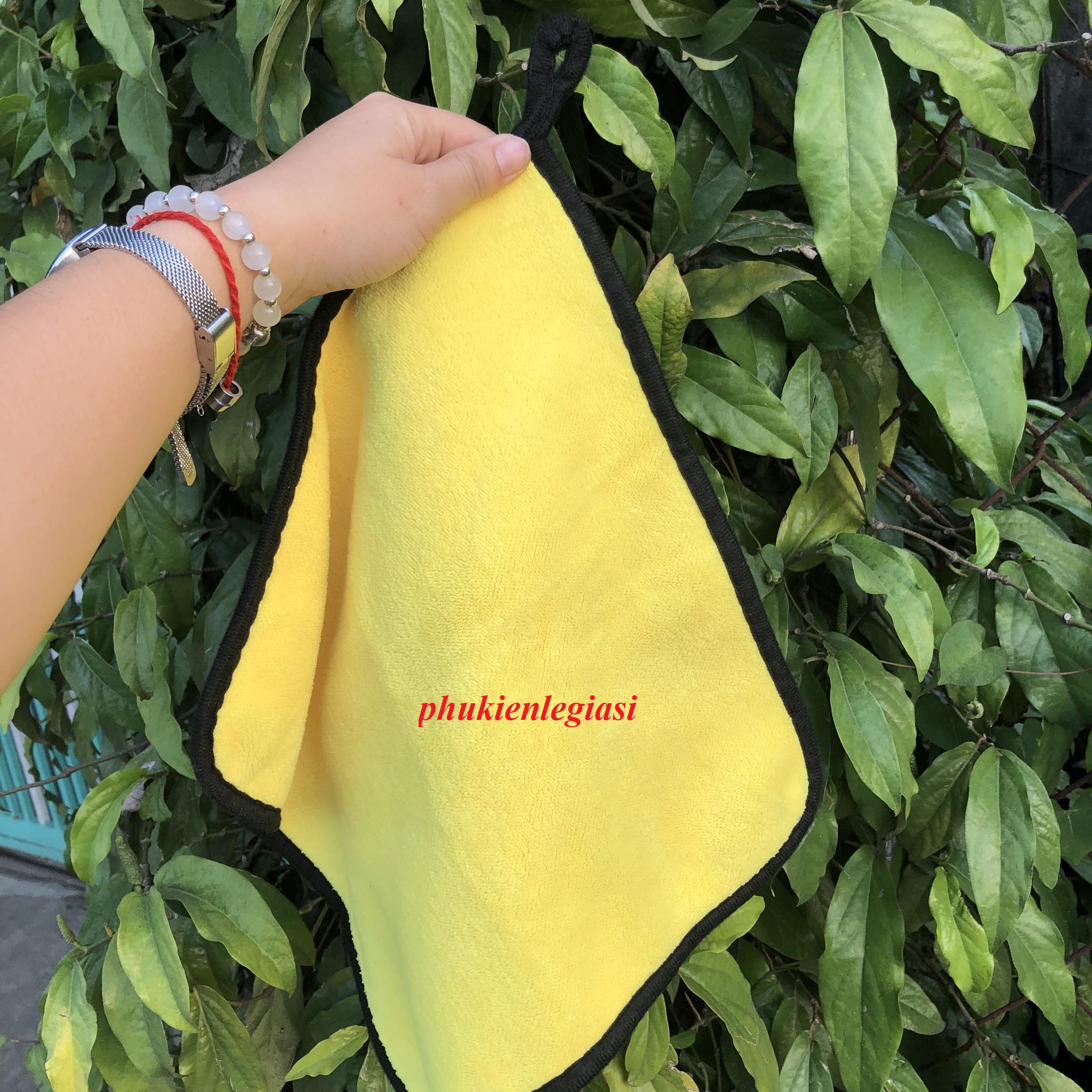 Khăn lau xe chuyên dụng ô tô Microfiber siêu thấm không bị sơ rối Khăn Lau Đa Năng Microfiber 30x30cm