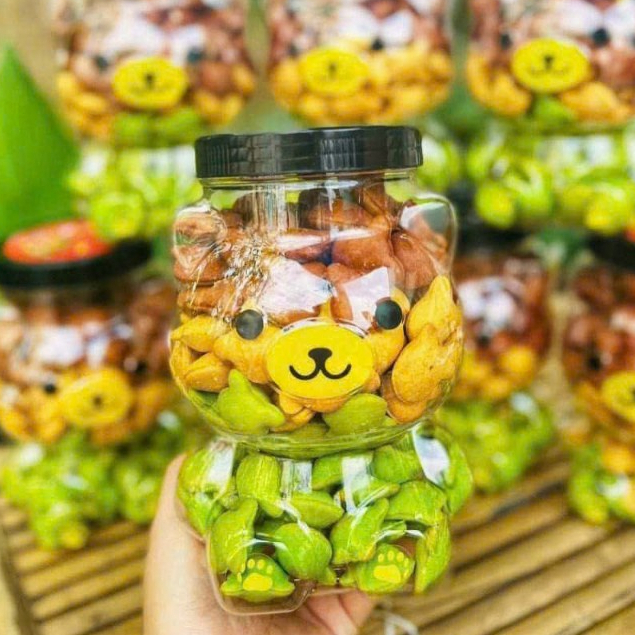 500gr- bánh gấu mix 3 vị