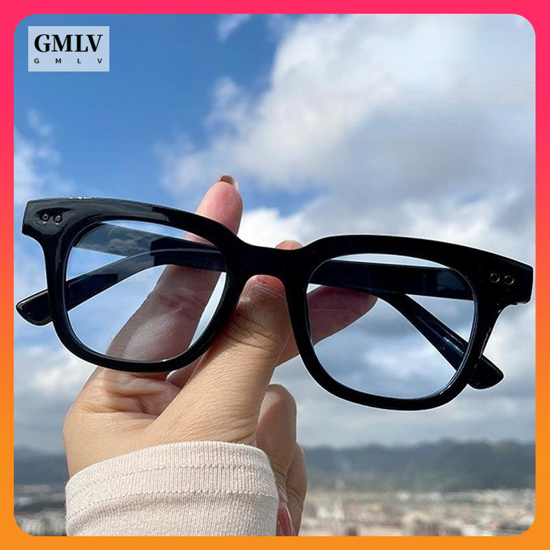 GMLV Kính Râm Bảo Vệ UV Kính Chống ánh Sáng Xanh Kính Hàn Quốc Kính Phổ Quát Cho Nam Và Nữ Mạnh Mẽ Và Bền Bỉ