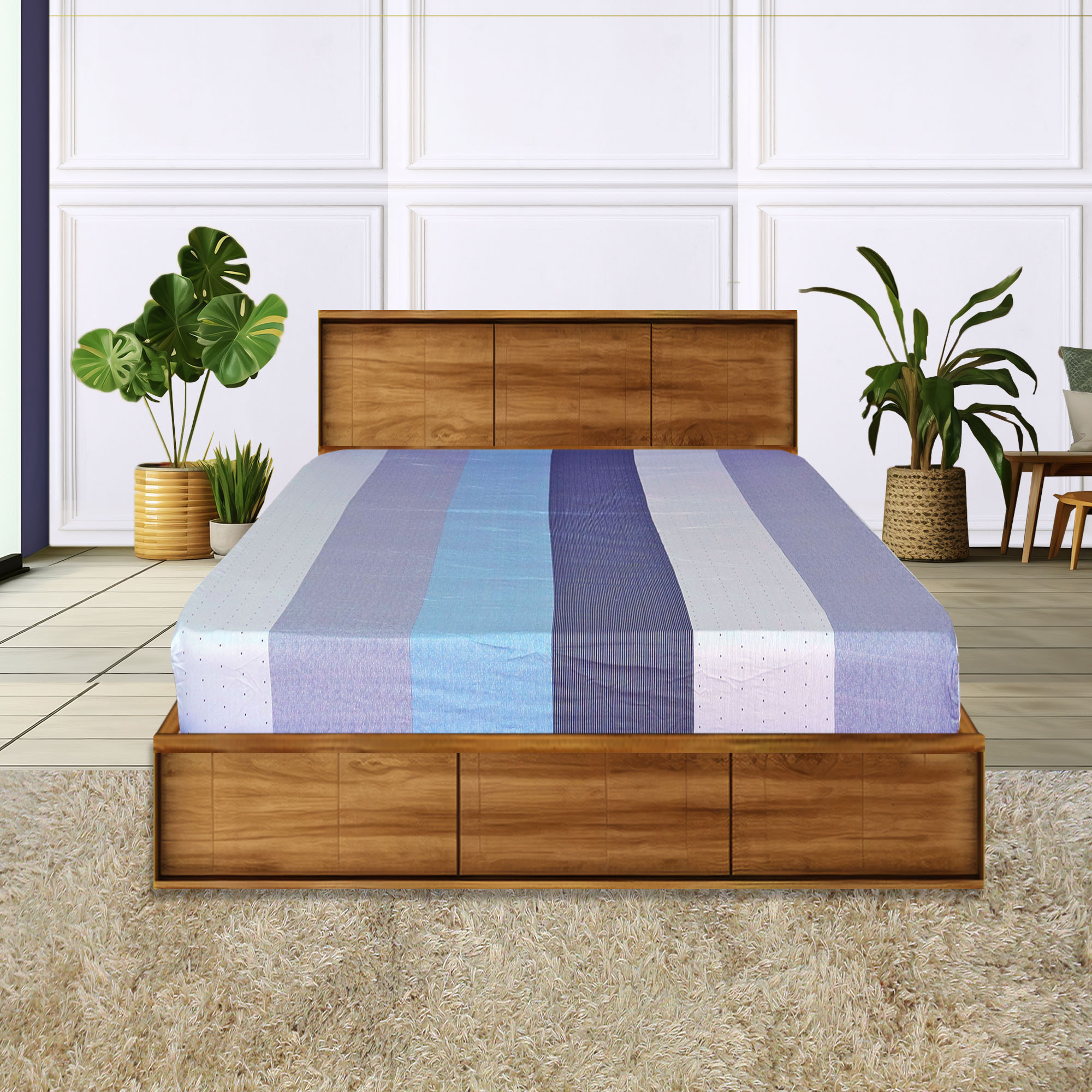 Drap lẻ cotton hoa thắng lợi mẫu 29 - chính hãng