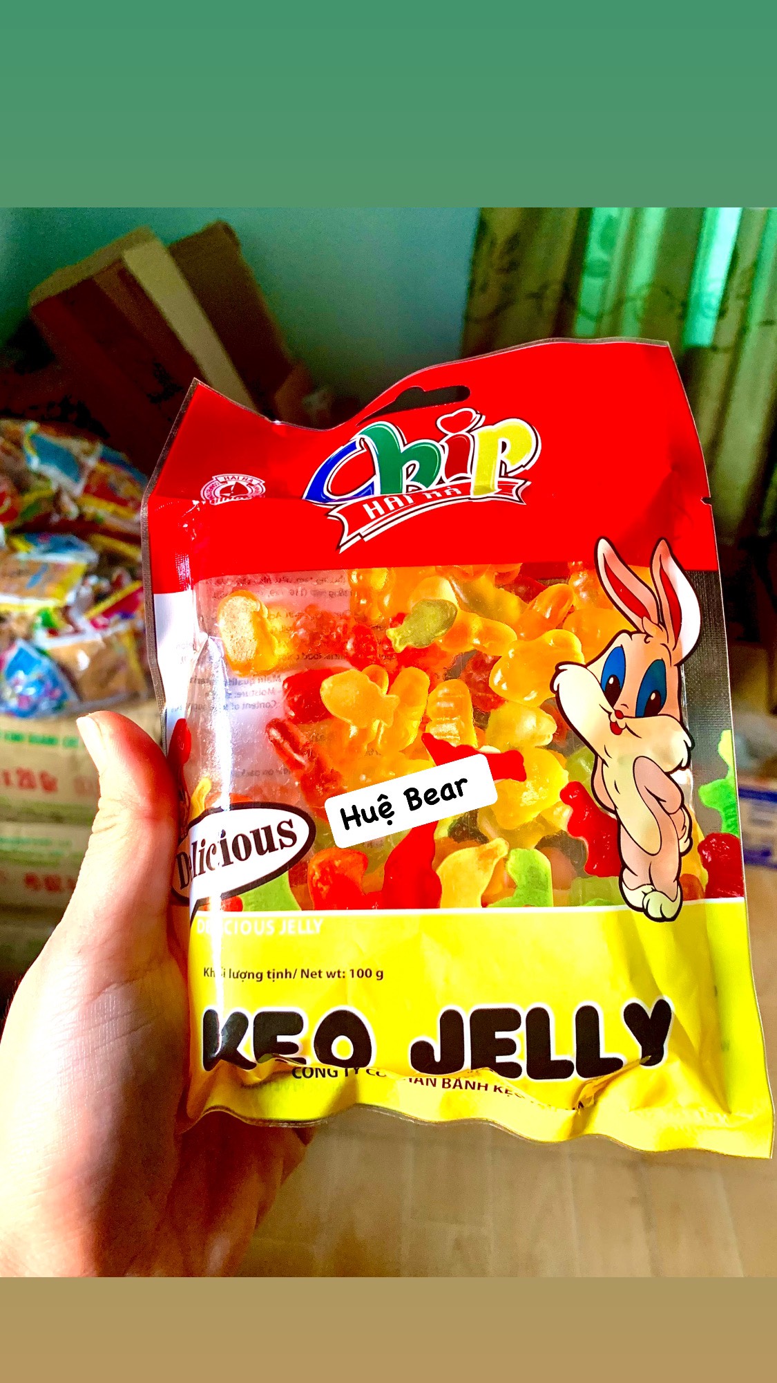 Bịch kẹo chipchip hải hà