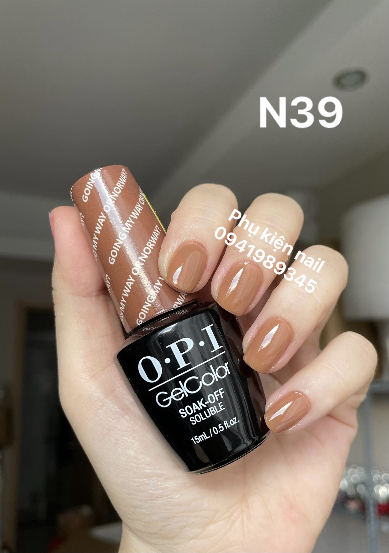 Sale 40% Sơn Móng Tay -Sơn Gel Hơ Máy Opi Mã (Gcn39)