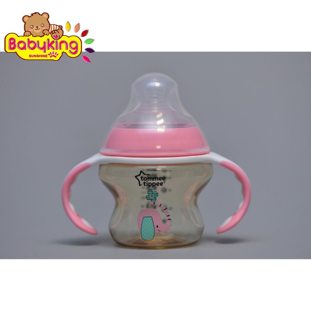 Bình sữa ppsu 150ml màu hồng 3 tháng trở lên