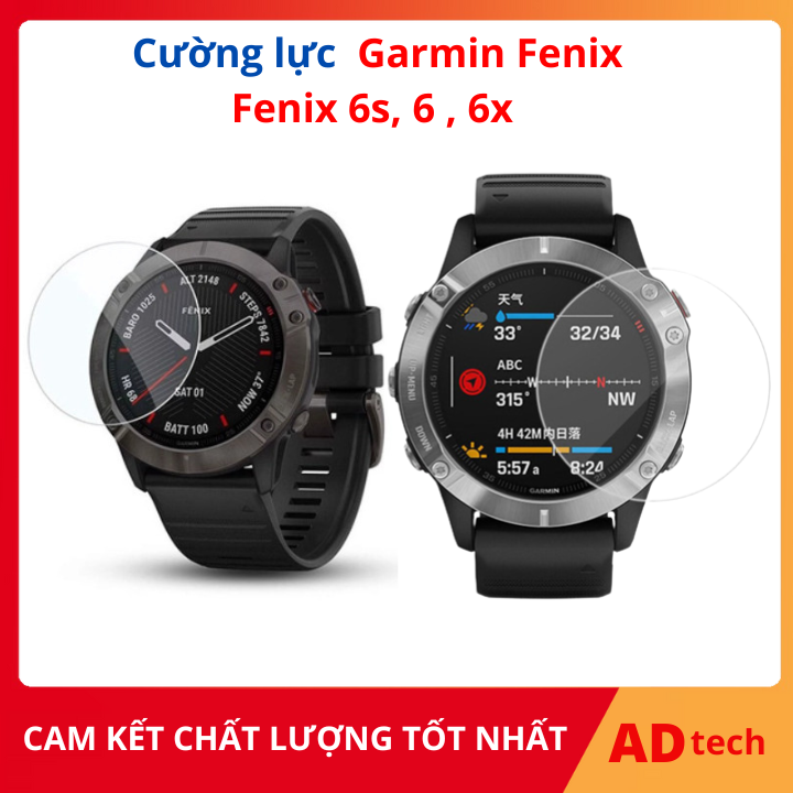 Garmin Fenix 6 - Dán màn hình, dán cường lực đồng hồ Garmin Fenix 6 đầy đủ