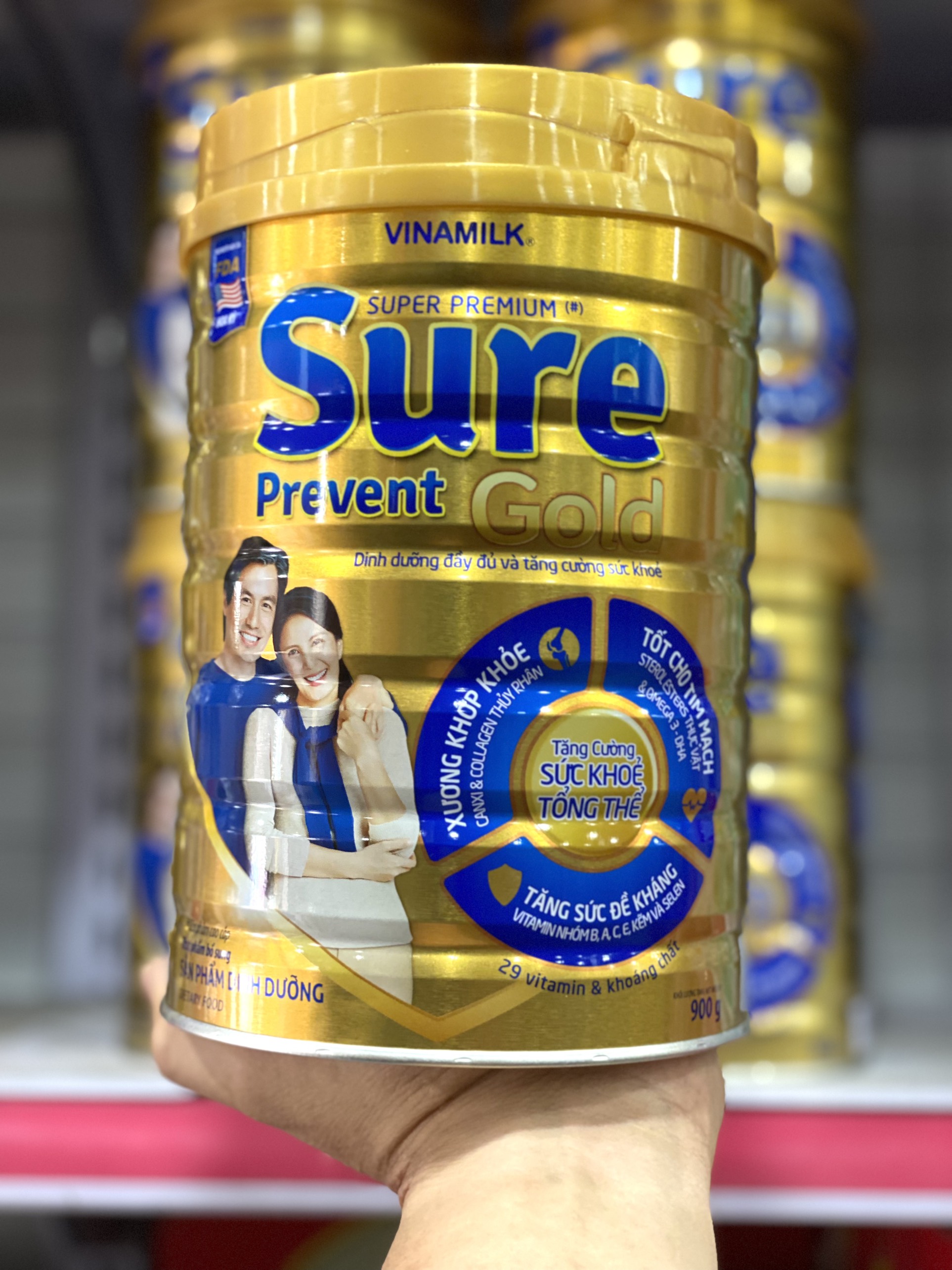 Sữa Vinamilk Sure Prevent Gold 900G