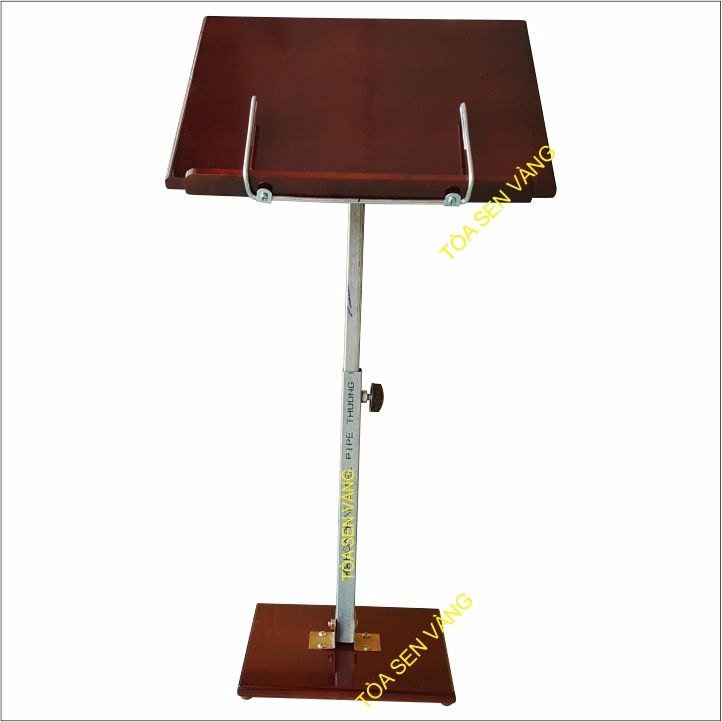 Bàn đọc kinh sách đa năng - Kệ gỗ có thể điều chỉnh độ cao và xoay mặt bàn phù hợp tư thế đọc