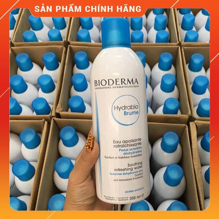 Xịt khoáng dưỡng ẩm Bioderma 300ml của pháp