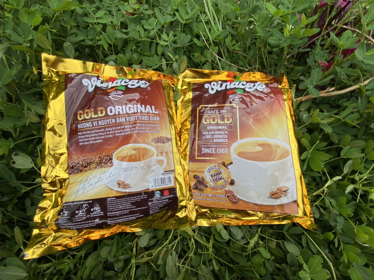 Cà phê vina bịch 24 gói. Date 12.2022