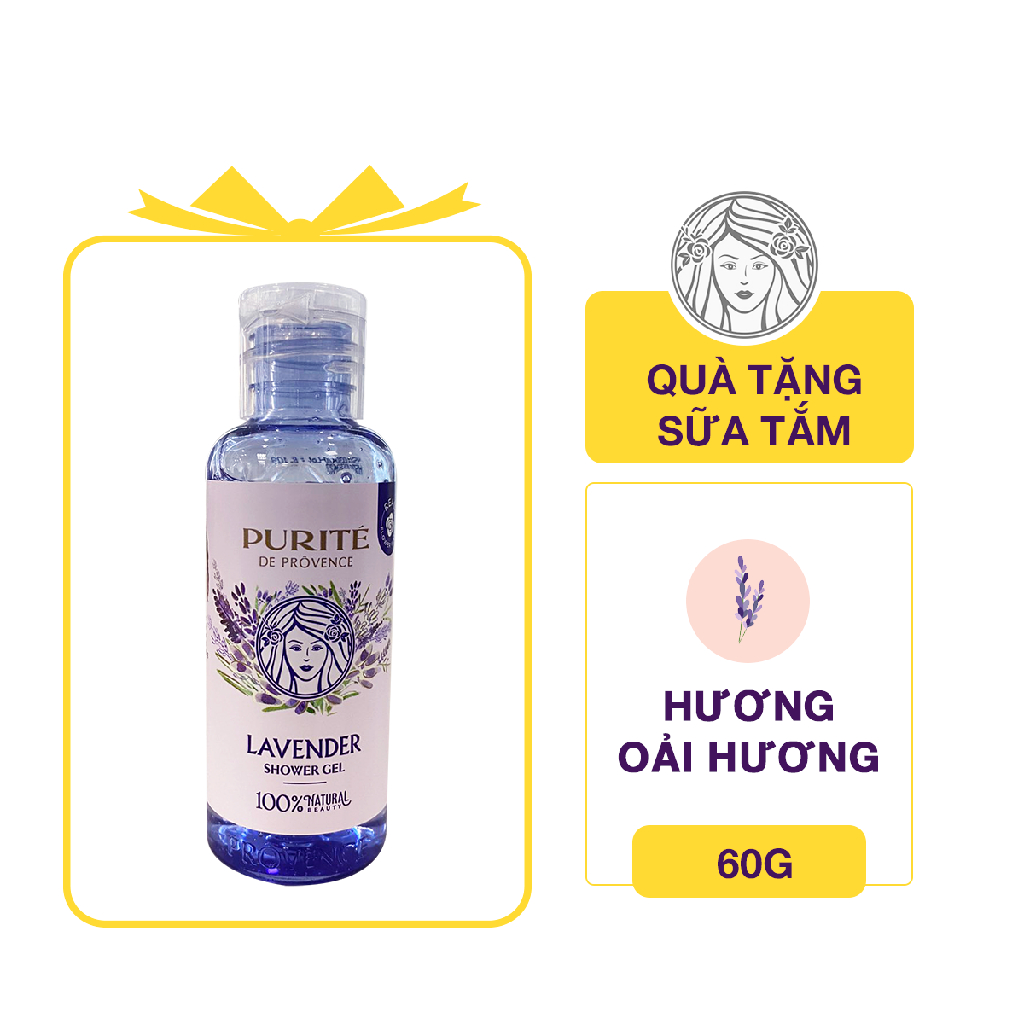Sữa Tắm Purité Hoa Oải Hương 60g_HT