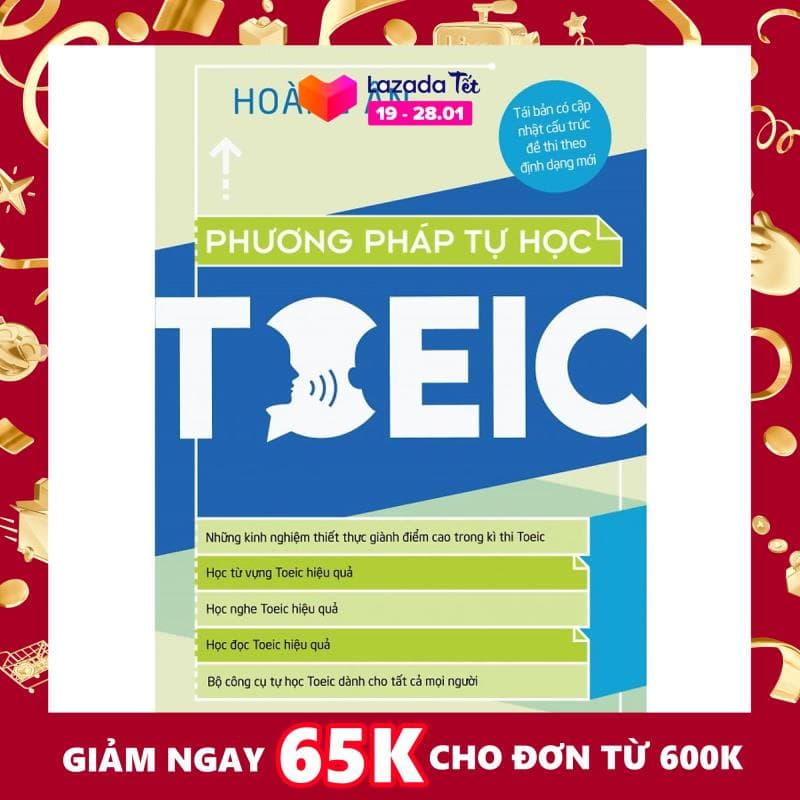 Sách học tiếng anh - Phương pháp tự học TOEIC (Tái bản 2019)