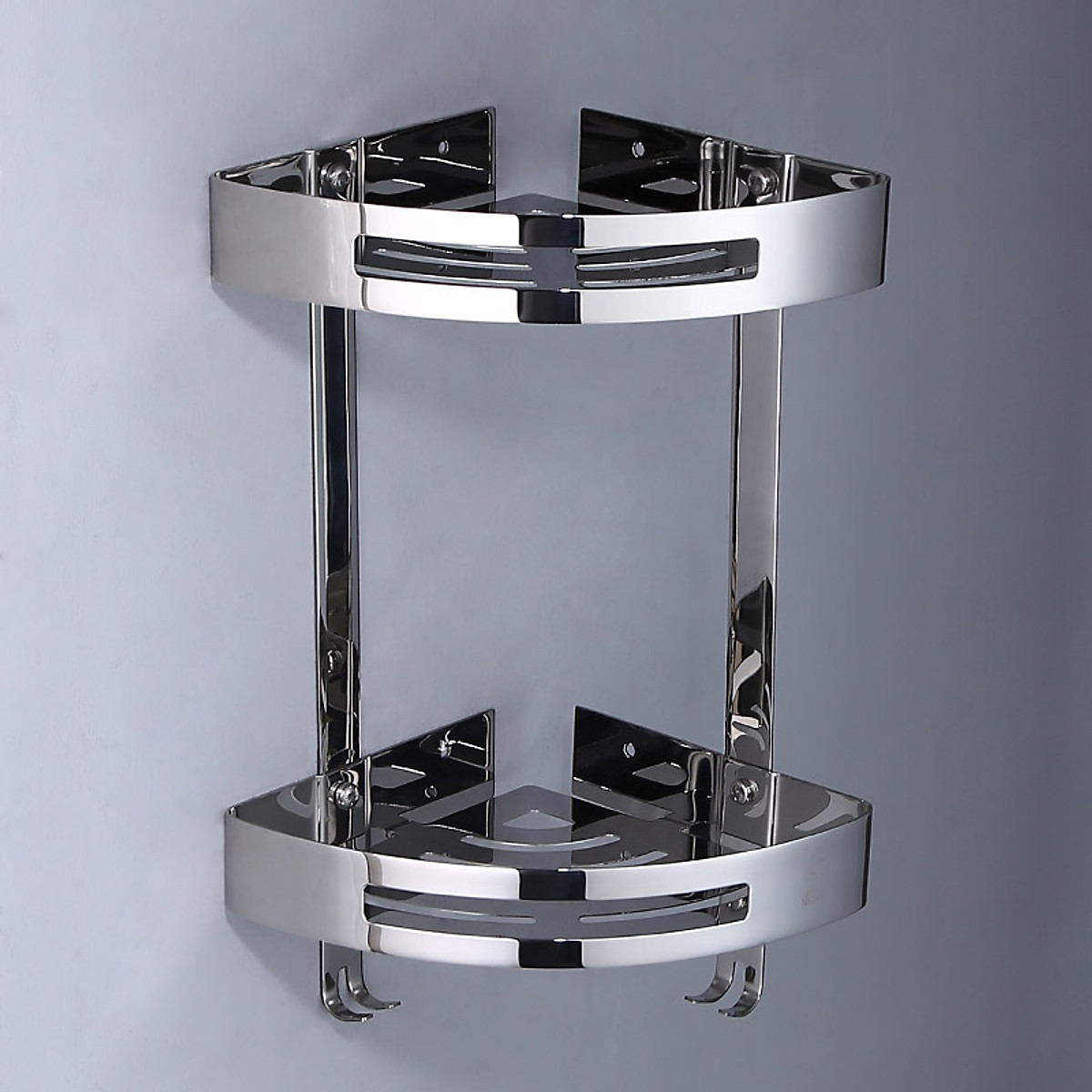 Kệ góc phòng tắm 2 tầng inox 304 urban home