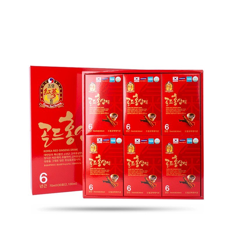 Nước mát hồng sâm hàn quốc 6 năm tuổi