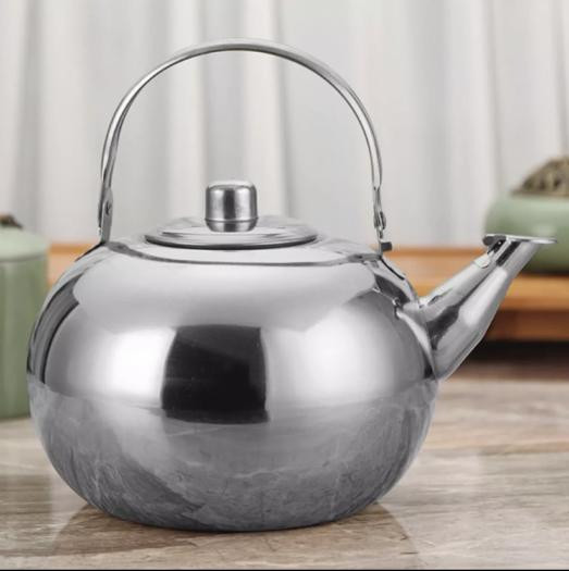 Bình lọc trà cà phê inox cao cấp 600ml chịu nhiệt cao giữ trà được nóng và thơm lâu-bình lọc trà inox cao cấp không rỉ - bình lọc trà cafe inox 600ml có lưới lọc, bình pha trà inox dùng được bếp từ, ấm pha trà tròn inox