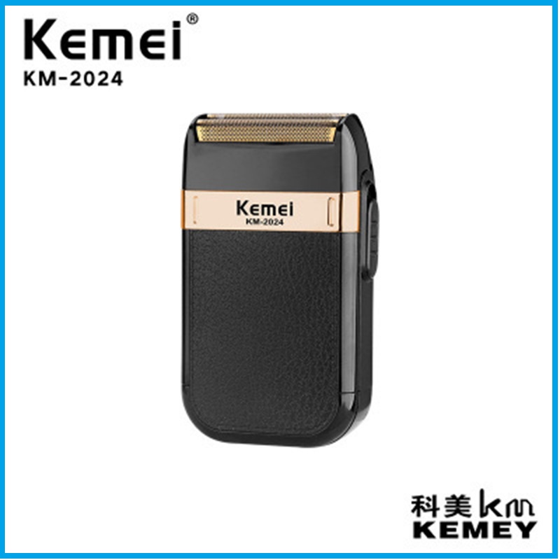 Máy Cạo Tóc, Cạo Trắng Chân Tóc, Cạo Râu, Cạo Khô Kemei 2024- Bảo Hành 3 Tháng