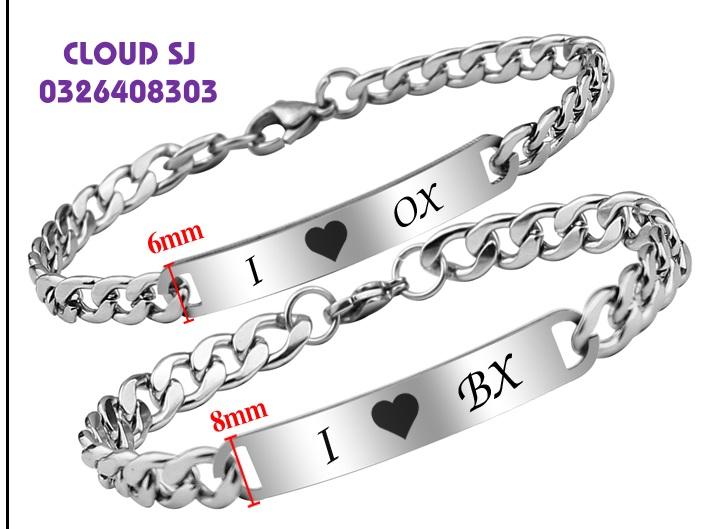 [HCM]vòng tay cặp đôi ông xã bà xã cực tình cảm dễ thương +TẶNG  HÔP QUÀ CỰC XINH