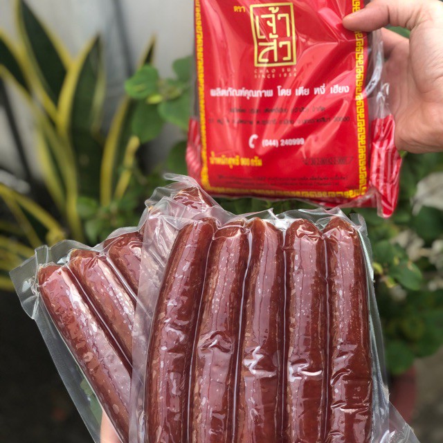 Lạp xưởng tươi vị ngọt mặn 630gr+ 900gr thái lan