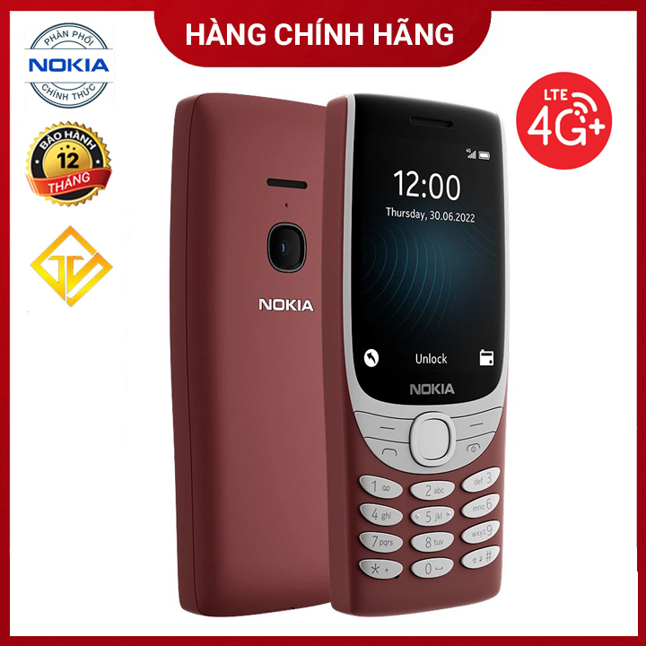 Điện thoại nokia 8210 4g - hàng chính hãng, bh 12 tháng