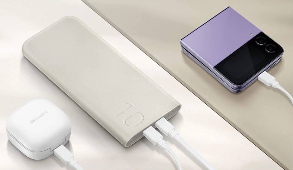 Pin sạc dự phòng samsung 10.000mah- type c-hỗ trợ sạc nhanh qc 2.5w -chính hãng