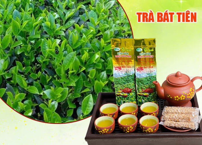 Trà bát tiên thái nguyên tư quý-2 gói 200g
