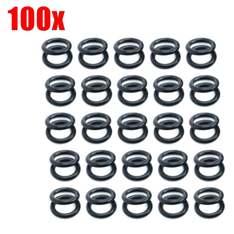 100X Motorcycles O-Ring Oil Drain Plug Seal Dealing Ring For Sporster