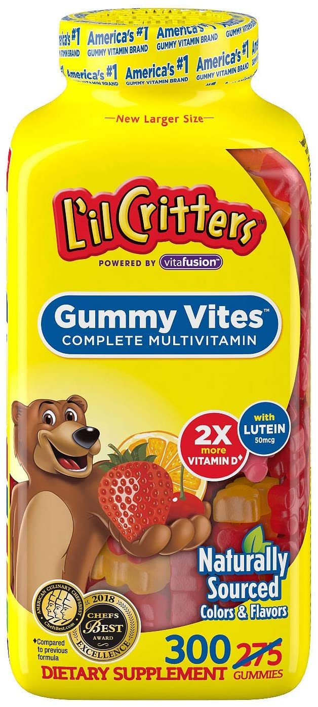 Kẹo dẻo L’il Critters Gummy vites 300 viên