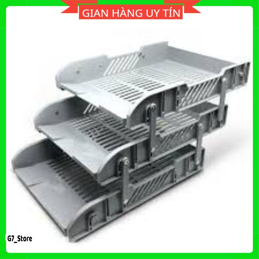 Khay 3 tầng nhựa,khay đựng tài liệu cao cấp