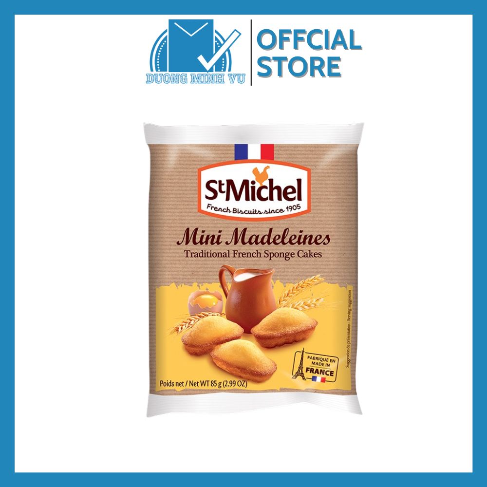 Bánh Cake St Michel Mini Madeleines 85g