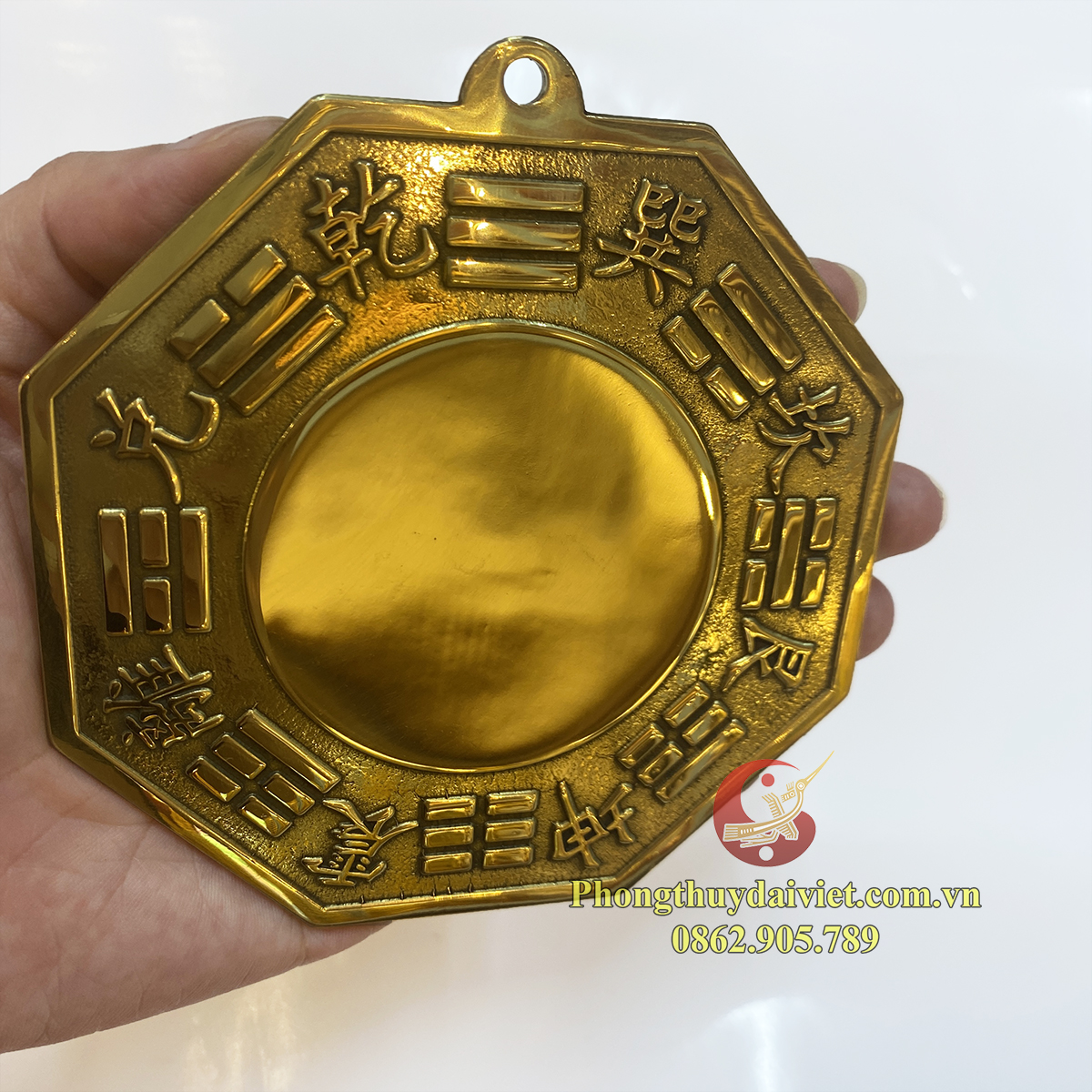 Gương Bát Quái Cầu Lõm Đồng Nguyên Chất