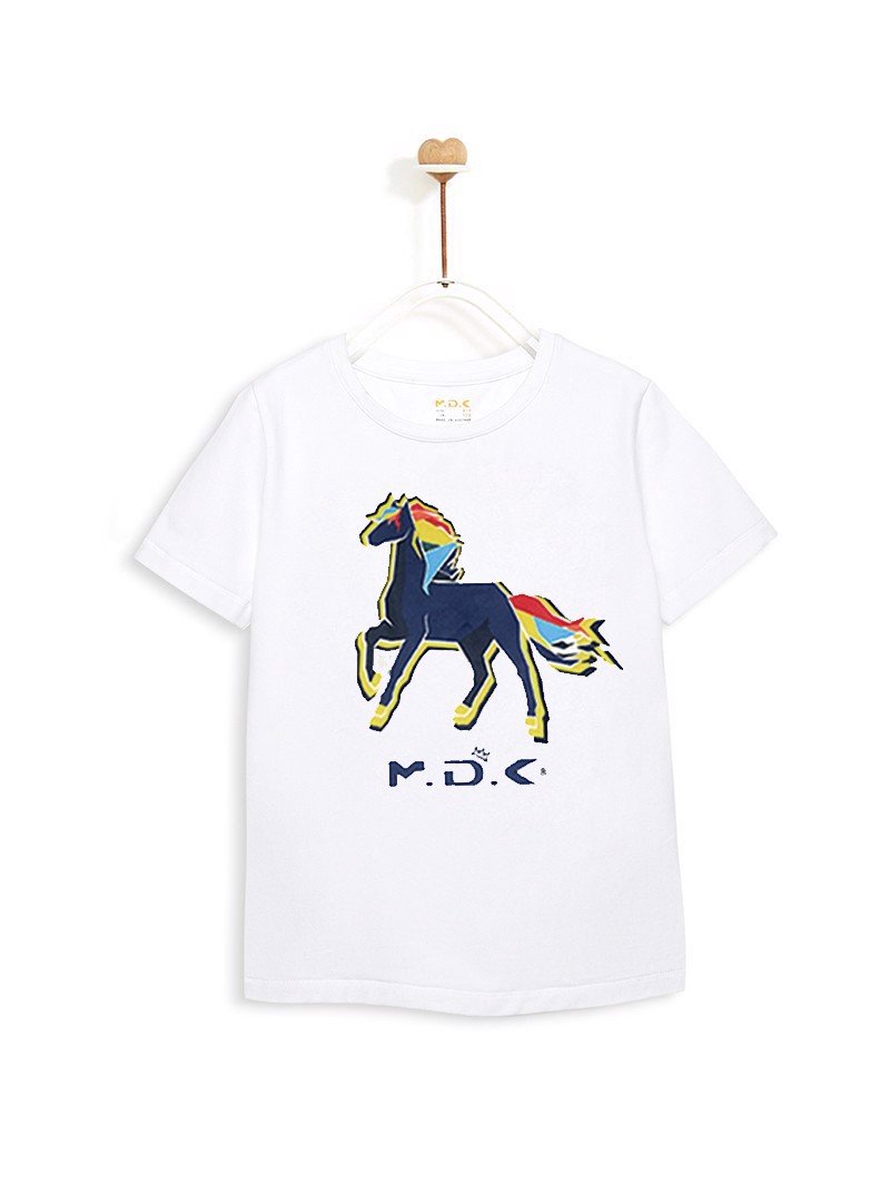 Áo thun nam m.d.k signature horse t-shirt