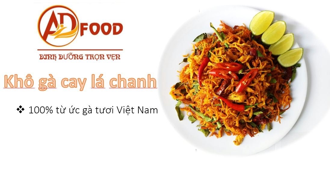 1Kg  Khô Gà CAY LÁ CHANH