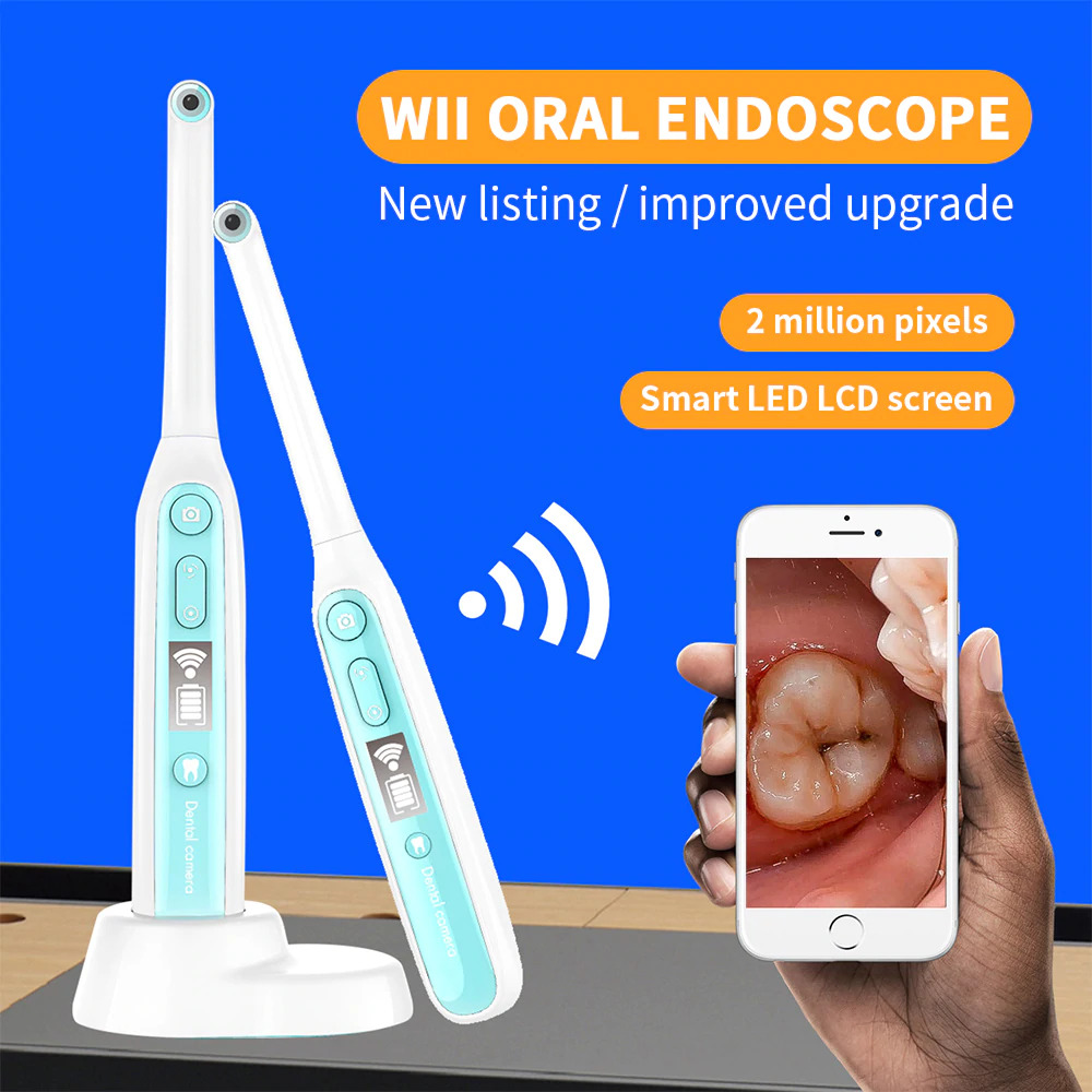 Camera nội soi răng wifi không dây siêu nét dành cho nha khoa, bác sĩ, gia đình siêu tiện lợi