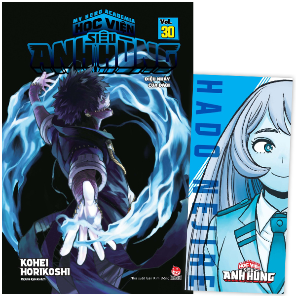 Sách - My Hero Academia - Học Viện Siêu Anh Hùng - Tập 30 - Điệu Nhảy Của Dabi - Tặng Kèm Bookmark Nhân Vật
