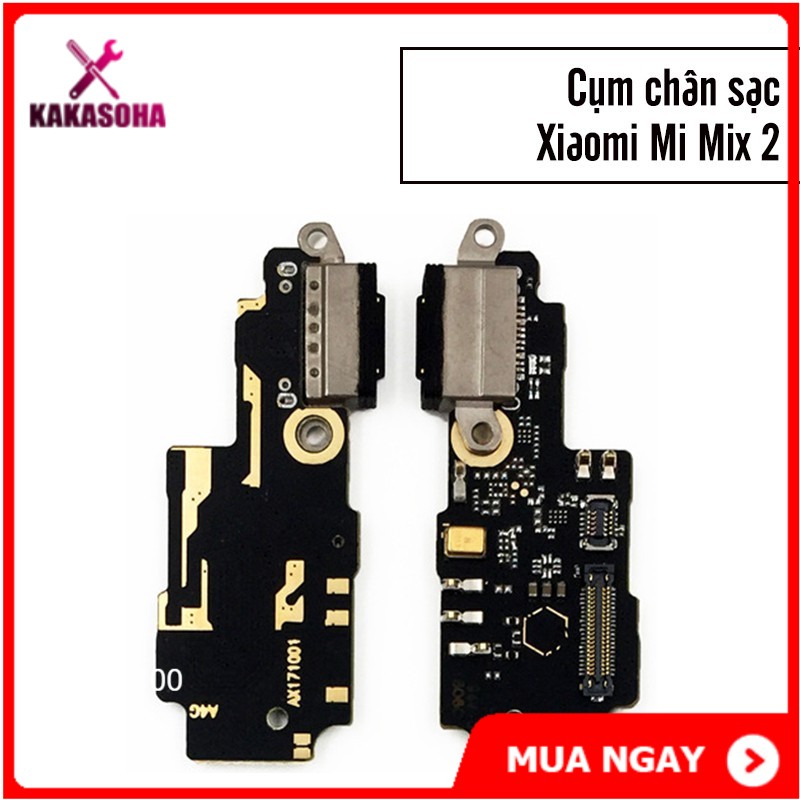 Cụm chân sạc Xiaomi Mi Mix 2, liền Mic nghe gọi , bo sạc Xiaomi, bo chân sạc Xiaomi
