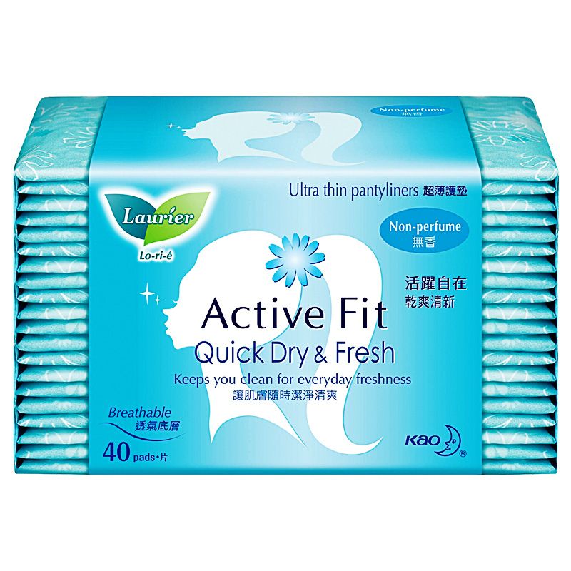 Băng Vệ Sinh Laurier Active Fit Hằng Ngày Siêu Thấm Không Mùi