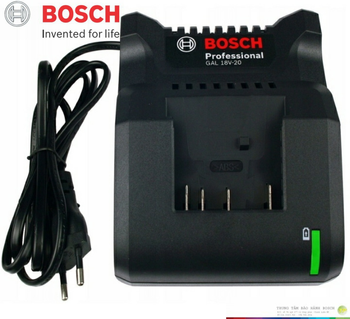 Sạc pin 18v bosch gal18v-20 1600a021kt chính hãng