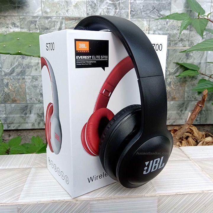 Tai Nghe Chụp Tai Xịn, Tai Nghe Bluetooth Giá Rẻ, Headphone Bluetooth JBL S700 Kiểu Dáng Trẻ Trung, Ôm Trọn Vành Tai Cho Âm Thanh Mượt Mà, Sống Động