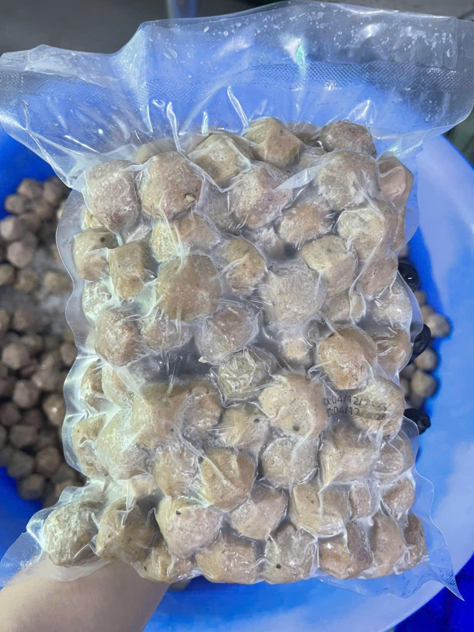VIÊN CHIÊN VỊ BÒ - CÁ - RAU CỦ - HÁ CẢO MINI - bịch 1kg (giao hcm 2h)